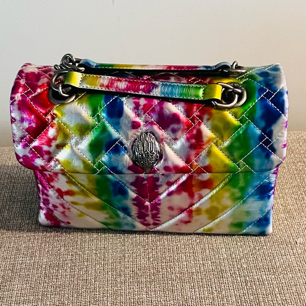 Kurt Geiger Multicolor Tie-Dye Quilted Kensington